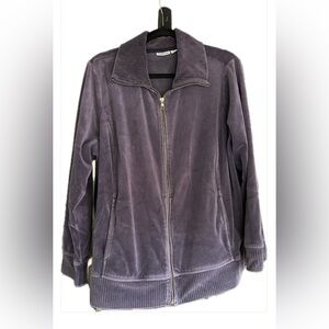 Croft & Barrow dark blue Zip-Up Jacket